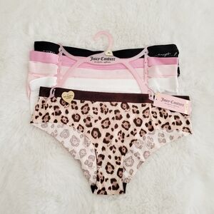 JUICY COUTURE 5-PACK NO PANTY LINES PANTIES SIZE XL